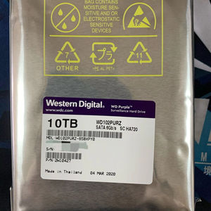 WD102PURZ 10T <span class=keywords><strong>SATA3</strong></span> 3.5 Pollici 7200RPM VIOLA DISCO RIGIDO per SISTEMI di SURVEILLANCE - Product Image 1