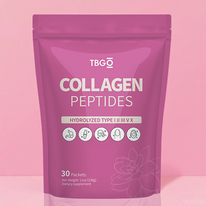 Poudre de collagène <span class=keywords><strong>phyto</strong></span> multi-collagène bovin rose halal OEM avec acide hyaluronique et vitamine C, produits de beauté - Product Image 1