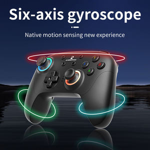 Controlador RG P01 Gamepad inalámbrico con cable con efecto de iluminación RGB Joystick BT Controlador de juego para <span class=keywords><strong>PC</strong></span> <span class=keywords><strong>Android</strong></span> IOS - Product Image 5