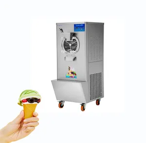 Machine 16L de fabricant de crème glacée d'acier inoxydable de machine de crème glacée de débouché d'usine à vendre