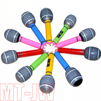 Inflatable Microphones Inflatable Musical Instruments for Musical Concert Themed Party Ready to Ship 24cm
