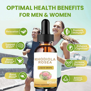 オースレソンOEMオーガニック紅景天根エキス液サプリメント、自然由来でストレス、気分、エネルギーをサポート、紅景天エキス液 - Product Image 3