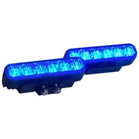 Lumière ionique de haute qualité pour moto et voiture, bleu glace/bleu neige, 6 LED, 18W, ultra-lumineuse, modèle K6 OLIVER, compatible 12-24V