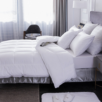 Weiche Hotelqualität Vollgröße Maßgefertigte Luxus Gesteppte Mikrofaser-Bettdecke Großhandel