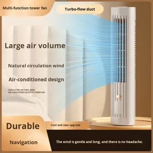 <span class=keywords><strong>Ventilador</strong></span> de Torre <span class=keywords><strong>Silencioso</strong></span> sin Aspas, <span class=keywords><strong>Ventilador</strong></span> Eléctrico de Escritorio de Alta Potencia para Dormitorios Estudiantiles y Oficinas - Product Image 2