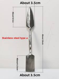 Cuchillo de Escultura y Herramientas de Modelado de Arcilla y Cerámica de Acero Inoxidable 304 Forjado a Mano, Estilo <span class=keywords><strong>Italiano</strong></span> - Product Image 5