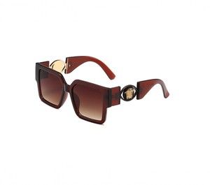 4518 New Fashion Sunglasses Women Sunscreen UV Retro <b>Large</b> <b>Frame</b> Men's Sunglasses - Product Image 4