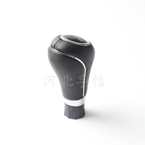 Pomo de palanca de cambios de cuero para coche, 14 mm, 8 mm, 5 y 6 velocidades, ergonómico, para Mercedes Benz - Product Image 2