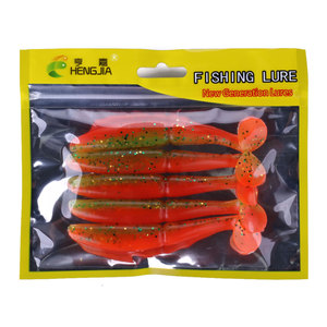 5 Pièces/sac 10cm 9.7g Pesca Artificielle Leurre Souple Pêche <span class=keywords><strong>Grub</strong></span> Artificielle Carpe Leurres - Product Image 2