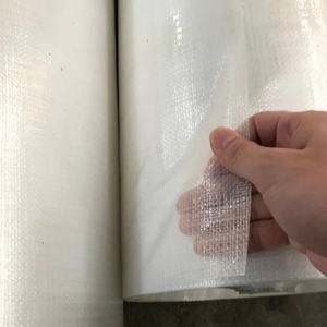 Bâche de protection contre la pluie en tissu tissé HDPE avec stabilisateur UV <span class=keywords><strong>pour</strong></span> les régions tropicales, rideau enroulable en plastique agricole, découpe <span class=keywords><strong>pour</strong></span> serres - Product Image 1