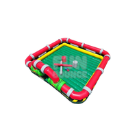 Arena Inflable Toxic Joust, Arena Deportiva de PVC Ecológica para Exteriores