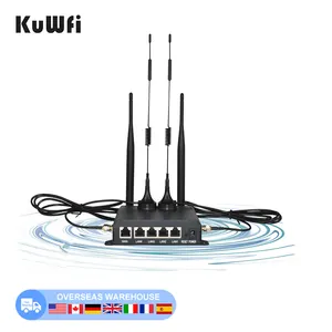 산업용 철 쉘 모뎀 와이파이 4g SMA 커넥터 안테나 300mbps 4g lte cpe 와이파이 라우터 2.4g 라우터 와이파이 4g SIM 카드