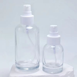 Juego de Botellas de Vidrio Transparente con Gotero para Esencias, Lociones y Cosméticos, en Tamaños de 30ml, 40ml, 50ml, 100ml y 120ml - Product Image 6