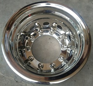 Cubierta de Lujo para Ruedas de 22.5 Pulgadas, <span class=keywords><strong>Tapacubos</strong></span> de Acero Inoxidable - Product Image 1
