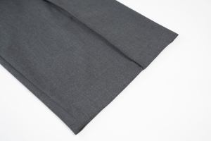 <span class=keywords><strong>Pantalon</strong></span> large plissé gris en mélange de laine pour <span class=keywords><strong>femme</strong></span> OEM/ODM - Product Image 6