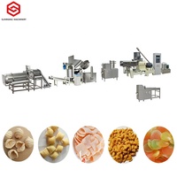 Ligne de production complète pour la fabrication de snacks soufflés frits, extrudeuse pour craquelins de riz japonais et machines à fabriquer des noix