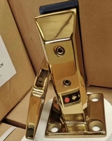 Pince de fixation au sol en aluminium pour garde-corps en verre, pour terrasse et balcon, en acier inoxydable 304, pour verre de 8 à 12 mm