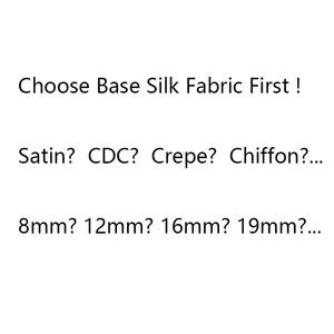 Tissu imprimé numérique en Satin de soie, 50 x Fonesun-SK831 OEM RTS 100%, 25mm, pour vêtements