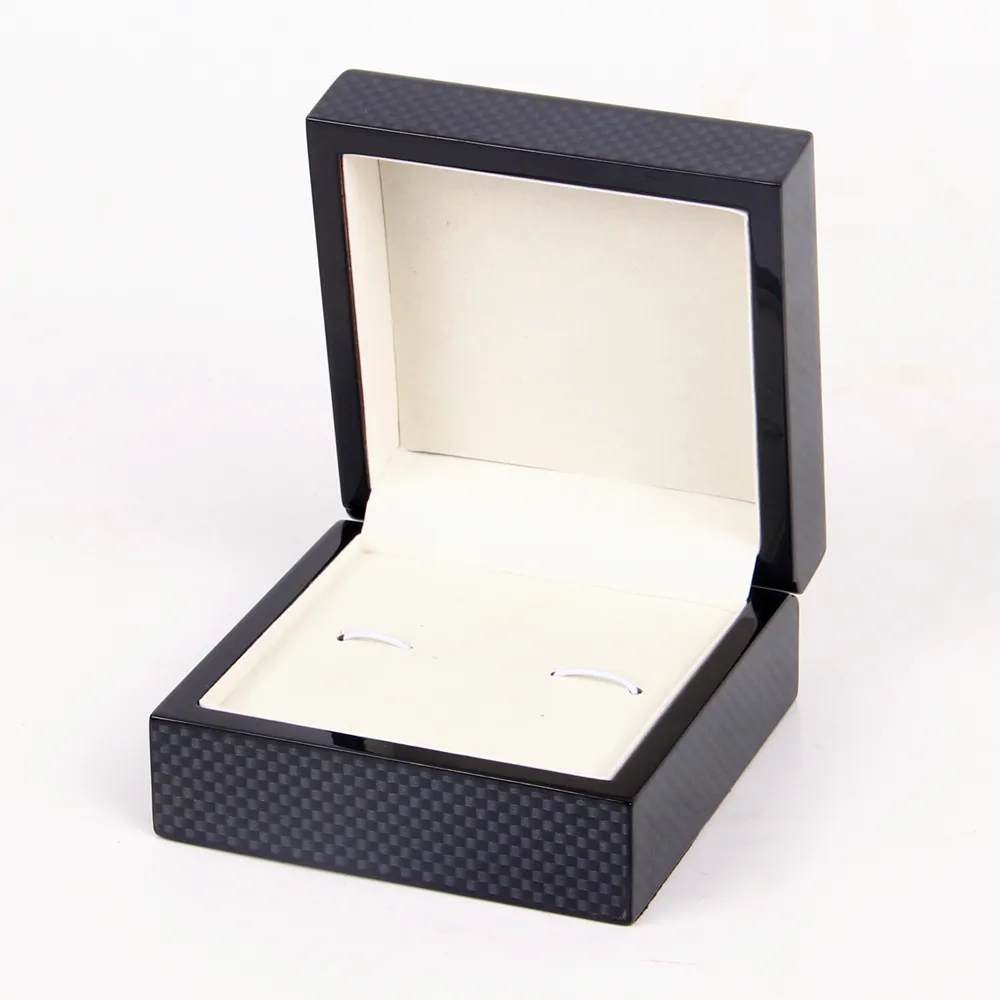 Caja de madera con mancuernas personalizadas para hombre, embalaje de exhibición, popular, de fábrica
