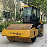 Compacteur routier YSW210 de 10 tonnes avec direction hydraulique articulée et certification CE