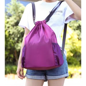 2025 Drawstring <b>Backpack</b> Bags Low Cost Ready Size Stock Waterpoof 600D Soccer Design Polyester Drawstring Bag for Man and <b>Woman</b> - Product Image 5