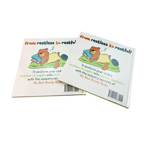 ผู้ผลิตสินค้าขายส่งจากจีน บริการพิมพ์หนังสือเด็กปกแข็งแบบกำหนดเอง - Product Image 4