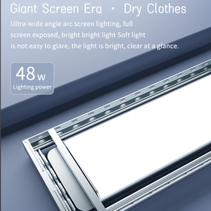 Maison intelligente de Singapour sèche-linge électrique à levage automatique au <span class=keywords><strong>plafond</strong></span> avec support de sèche-linge mural d'éclairage - Product Image 2