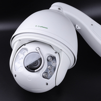 Caméra IP PTZ à dôme haute vitesse GA-PL1X36I-M8SS 8MP 4K avec zoom optique 36x, détection humaine, balayage automatique, PoE, avec portée IR de 150 m (500 pieds)