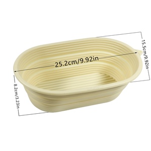 TangChu Oval Foldable Fermentation Blue <b>Silicone</b> Mold Cake <b>Baking</b> Tool - Product Image 5