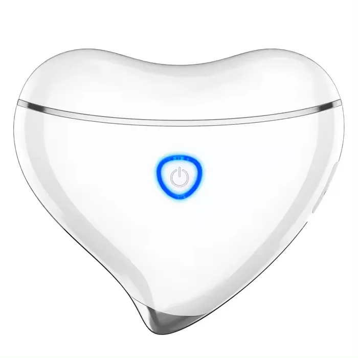 Heart shaped Gua Sha Instrument Electric Beauty Instrument Skin Care Face Massager Hot Cool Skin Care Beauty Device