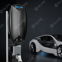 OLINK 7kw EV Chargeur Mur-Mountedev EV Station de charge j1772 AC App Control Wallbox EV Chargeur