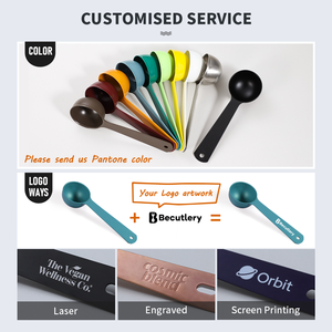 Fabrika Outlet gıda sınıfı <span class=keywords><strong>1</strong></span>/4oz 7.5ml paslanmaz çelik ölçüm kaşık <span class=keywords><strong>Scoop</strong></span> için kahve tozu Matcha çayı <span class=keywords><strong>Protein</strong></span> - Product Image 5