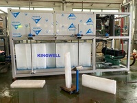 Máquina Industrial para Producción de Hielo en Bloques de 5 Toneladas, Venta Caliente 2025, Precio para África, Guinea, Haití, Perú