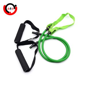 Cung Cấp Nhà Cung Cấp Vàng Vàng Đàn Hồi Ban Nhạc Cao Su Sản Phẩm Tập Thể Dục Phòng Tập Thể Dục Tập Thể Dục Kháng Ống Ban Nhạc Với Xử Lý - Product Image 4