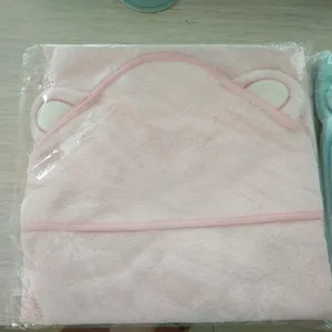 Usine en gros Offre Spéciale bébé serviette à capuche serviette en bambou pour le bain de bébé