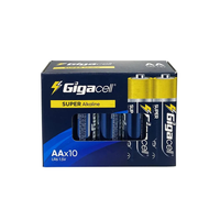 Precio barato Batería alcalina 1,5 V batería AM3/AA/LR6 TARJETA DE blíster Batería primaria con alta capacidad para reloj despertador/juguete