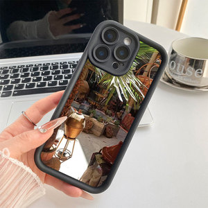 Coque de protection anti-rayures pour <span class=keywords><strong>iPhone</strong></span>, motif de jardin bohème marocain rétro, pour <span class=keywords><strong>iPhone</strong></span> 15 14 13 Pro Max 11 XR XSmax - Product Image 3