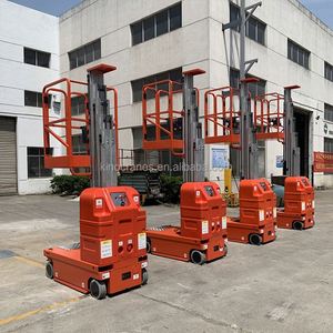 Almacén interior 6m 8m 10m 12m autopropulsado aleación de aluminio elevador hidráulico plataforma de trabajo aéreo limpieza Ventana de construcción - Product Image 3