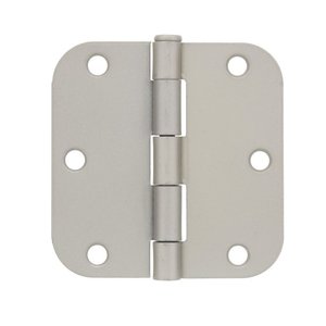 Bisagras a tope abiertas planas con diseño de estilo australiano, bisagras de puerta con pasador de acero inoxidable de aleación de zinc cromado