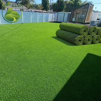 Gazon synthétique vert de haute qualité garantie SLUN, tapis de gazon artificiel pour mur décoratif