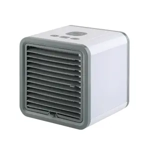 Ar condicionado portátil 5w, mesa mini espaço pessoal resfriador de ar com refrigeradores usb