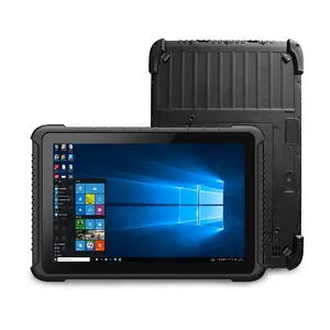 W16H IP67 Wasserdichtes robustes Outdoor-Tablet 10 Zoll mit Mehrpunkt-Touchscreen NFC 10000mAh Batterie kapazität