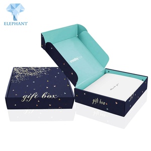 Custom Printed Logo Cardboard Eco Friendly Shipping Packaging Corrugated Small Mailer Box - Product Image 5