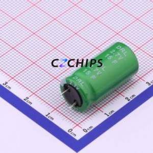 Supercondensador DRL156S0TI25CB, Componente de Orificio Pasante (THT), P=5mm, Condensador 15F -20%~+50% 2.7V 1000hrs@70 - Product Image 1