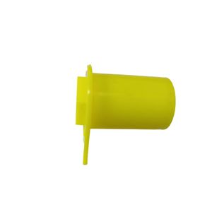 Cache-poussière jaune fluorescent en plastique pour moyeu de roue, 19 mm, pour indicateur de desserrage de écrou de roue, remplacement et réparation - Product Image 2