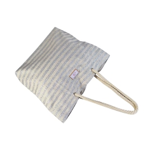 Bolsa de Compras Reutilizable Personalizada para Mujer, Mezcla de Algodón, Lino y Yute, Tipo de Cierre Abierto, OEM - Product Image 3