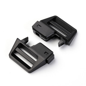 Hebilla de plástico negra de 32 mm para bolsos, mochilas, correas, riñoneras y accesorios - Product Image 2