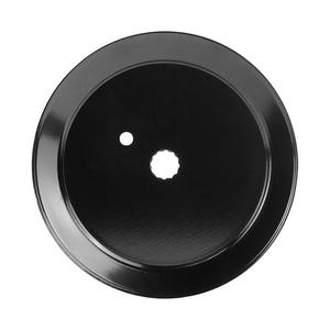 Polea de sujeción de cuchillas para cortacésped 756-04356 negra para accesorios de cortacésped - Product Image 1