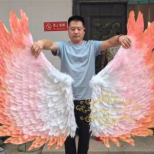 Accessoires de mariage Jane Love Swing Décoration Ailes d'<span class=keywords><strong>ange</strong></span> en plumes Accessoires photo Ailes en plumes pour toile de fond Décoration de la maison - Product Image 3