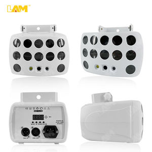 Nieuwe Vlinder Led Beam Laserlaag Discolampen Witte Behuizing Straal Laserprojector Voor Nachtclub Feest
